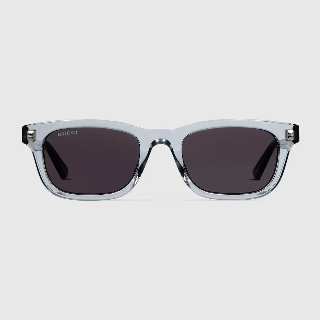 Rectangular-Frame Sunglasses