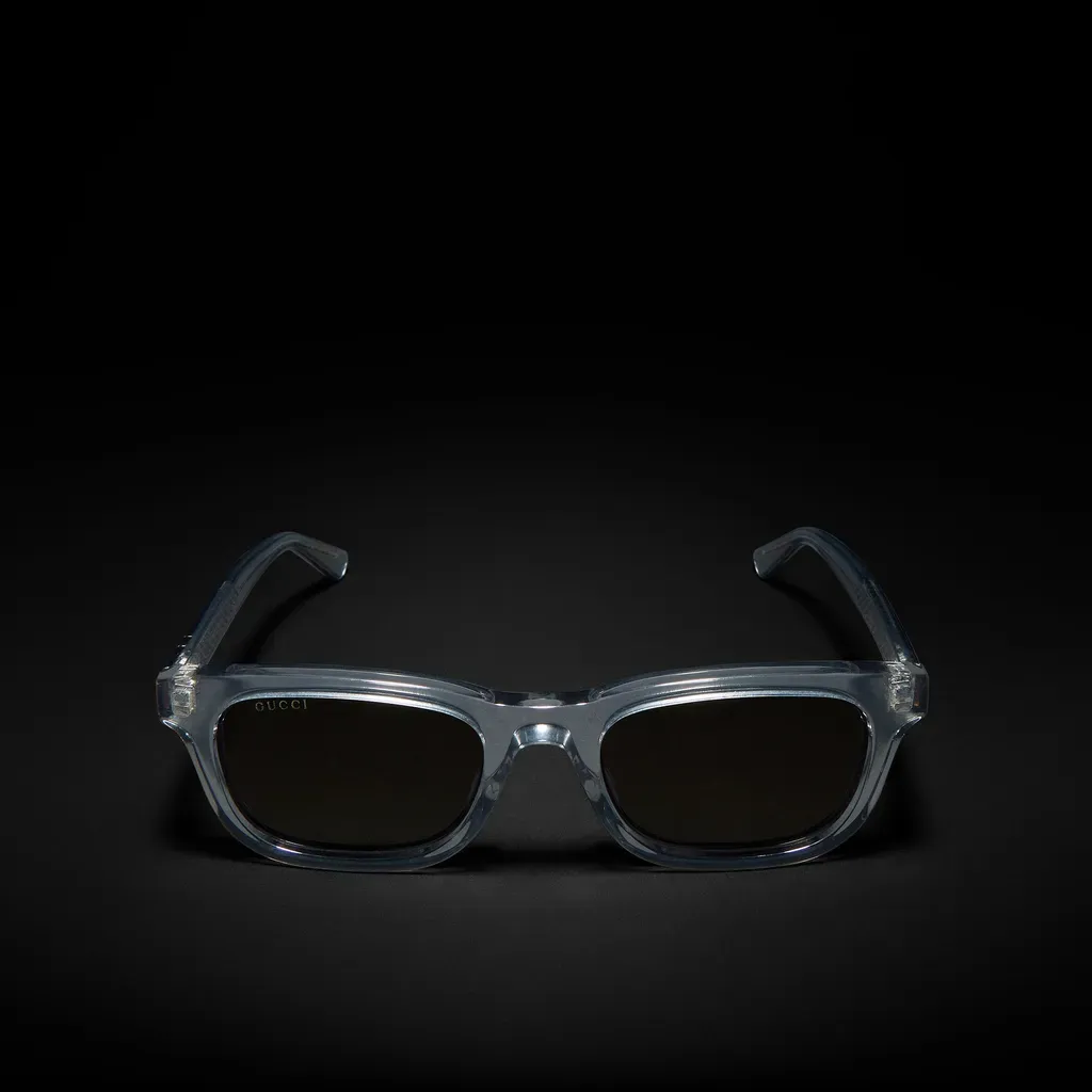 Rectangular-Frame Sunglasses
