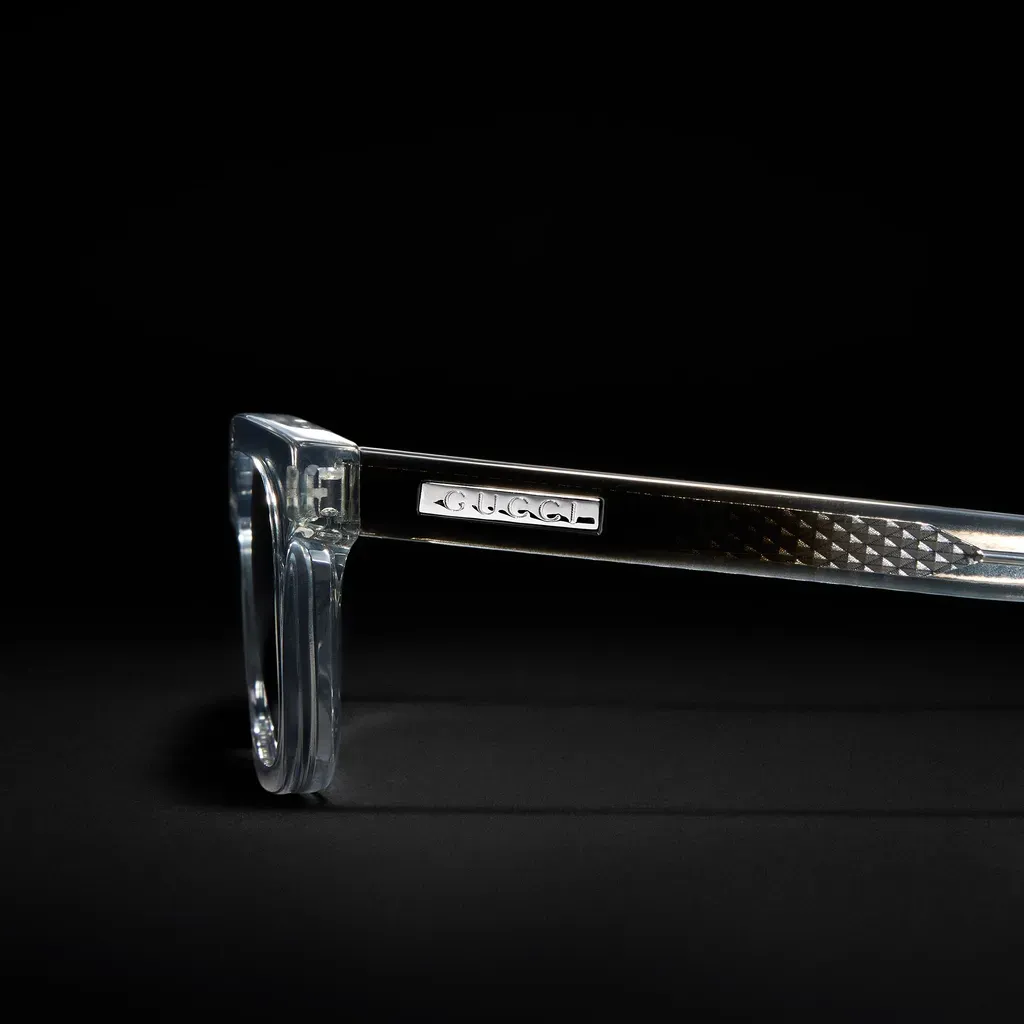 Rectangular-Frame Sunglasses
