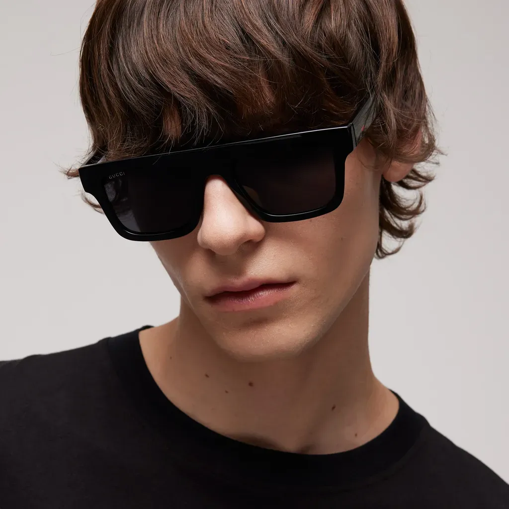 Square-Frame Sunglasses