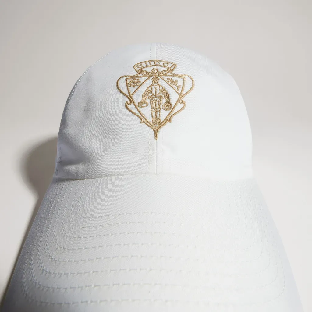 Cotton Baseball Hat With Embroidery