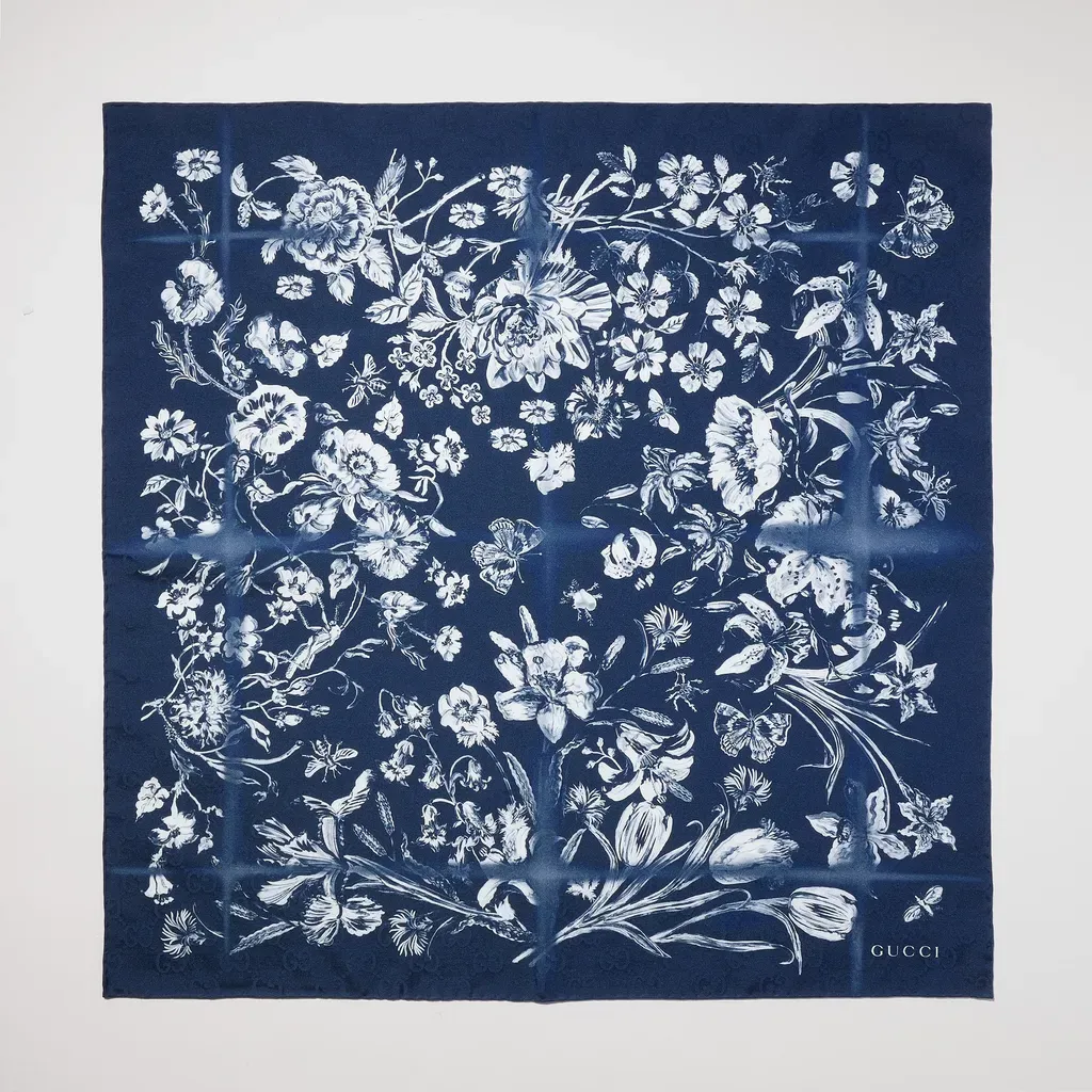 Cotton Silk Jacquard Pocket Square