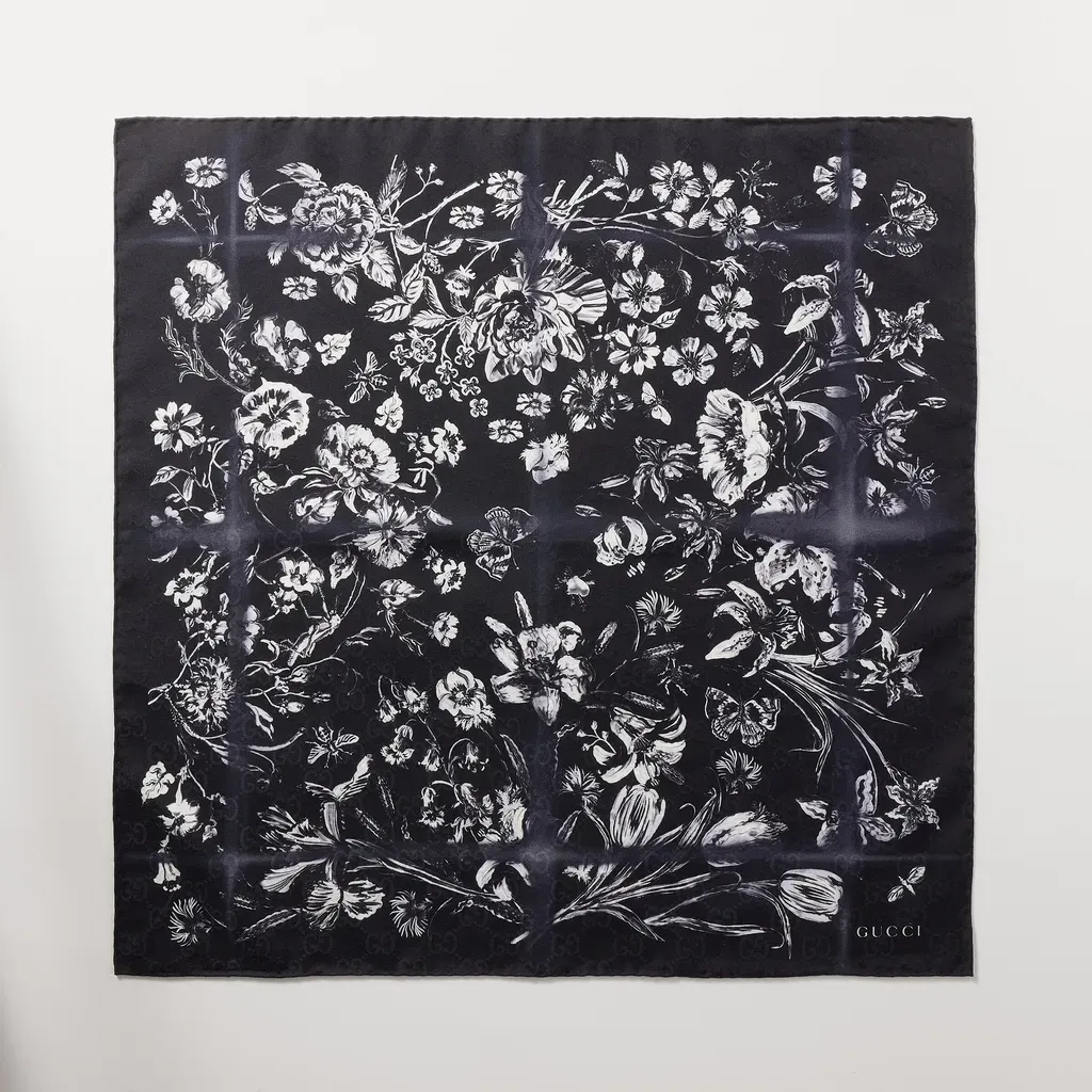 Cotton Silk Jacquard Pocket Square