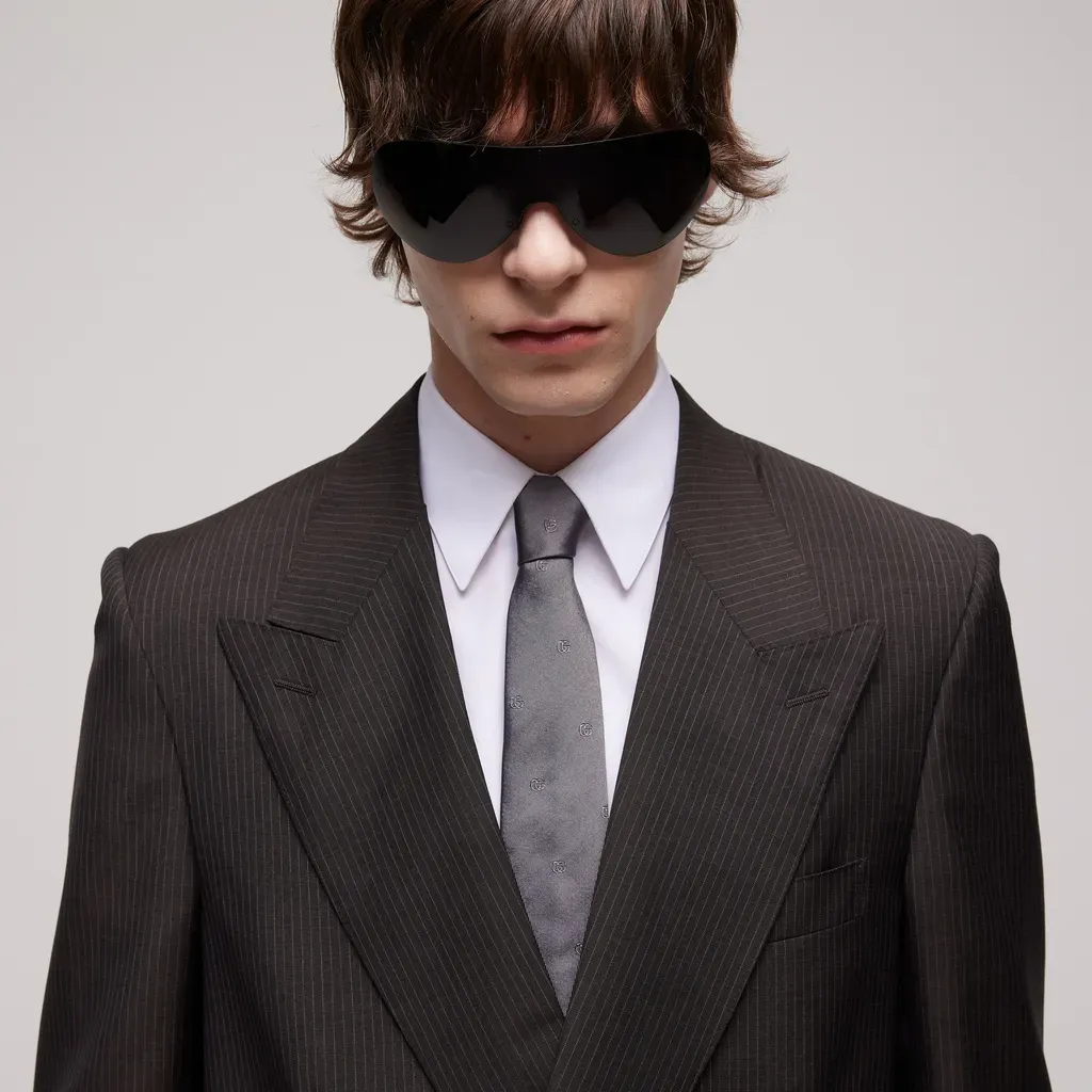 Double G Silk Jacquard Tie
