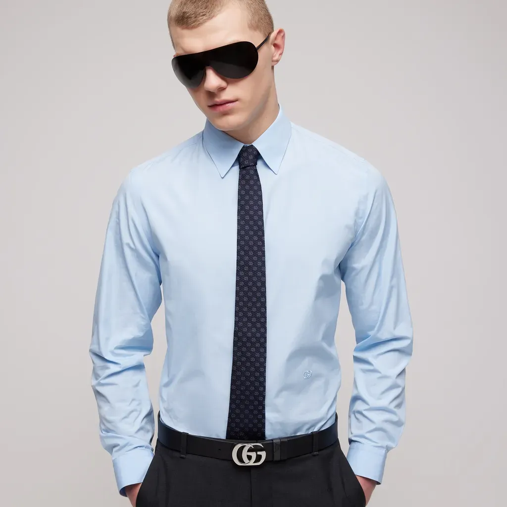 Gg Silk Jacquard Tie