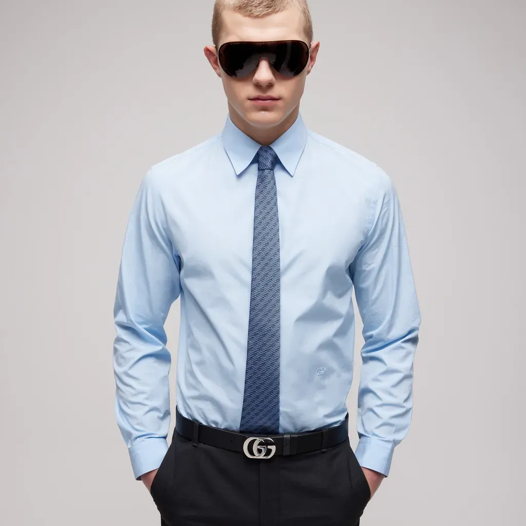 Gg Silk Jacquard Tie