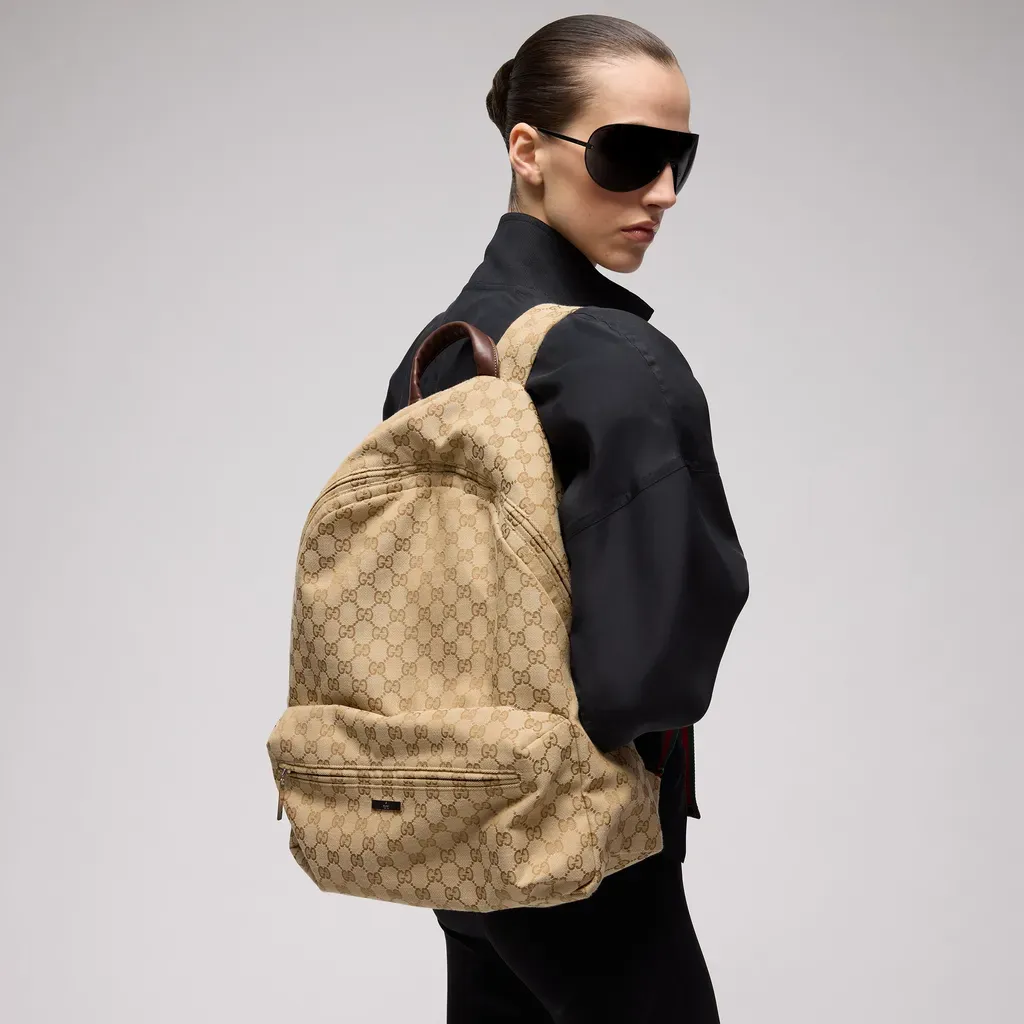 Large Gucci Tag Backpack