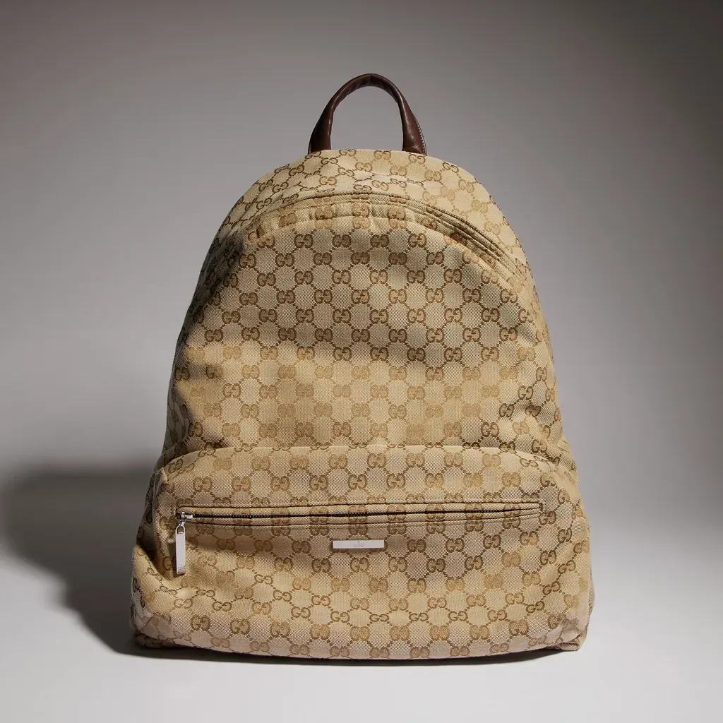 Large Gucci Tag Backpack