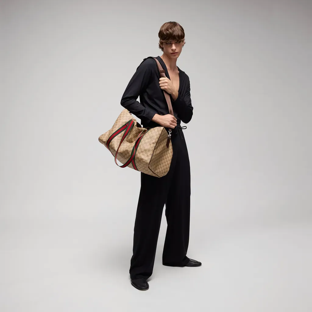 Medium Duffle Bag With Web