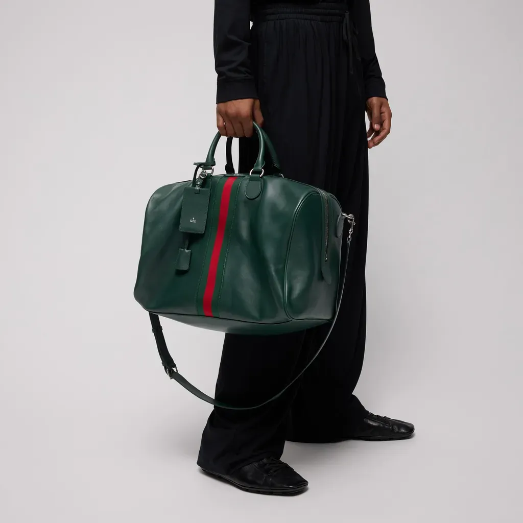 Web Trademark Medium Duffle Bag
