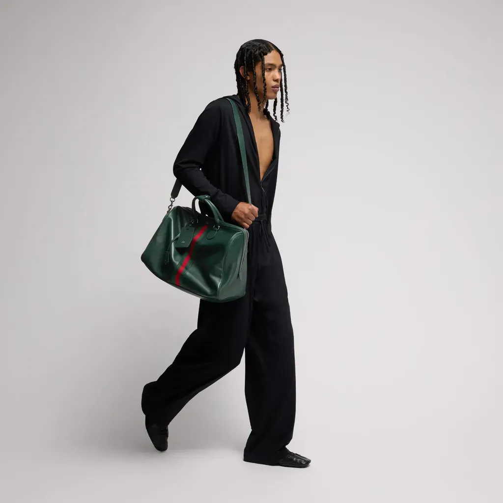 Web Trademark Medium Duffle Bag