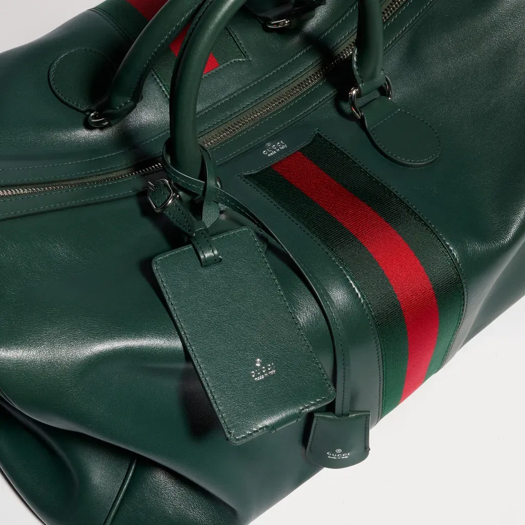 Web Trademark Medium Duffle Bag