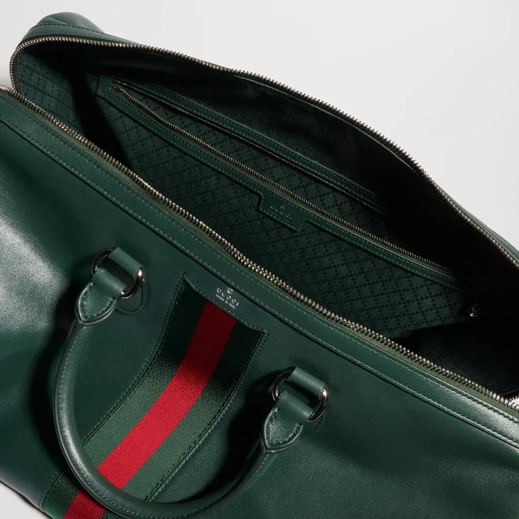 Web Trademark Medium Duffle Bag