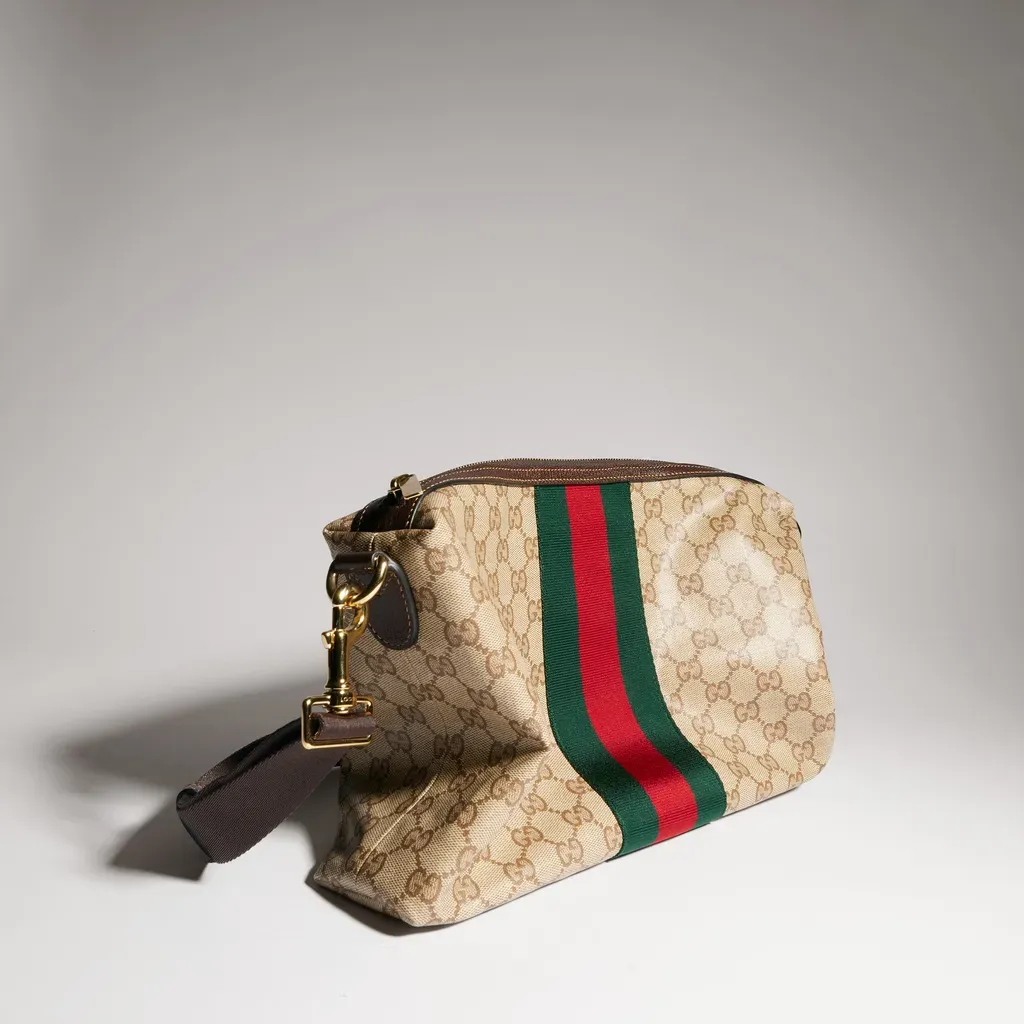 Medium Gg Crossbody Bag With Web