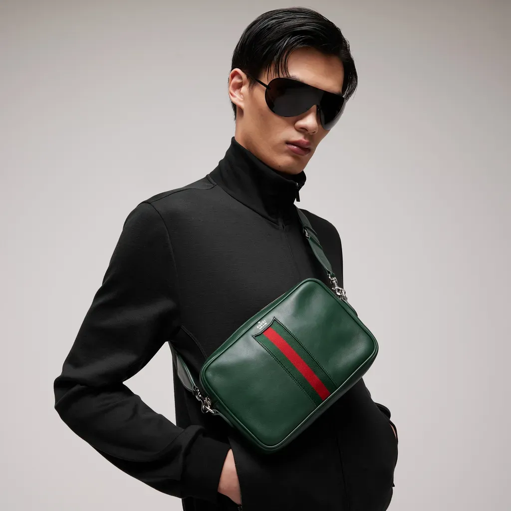 Web Trademark Small Crossbody Bag