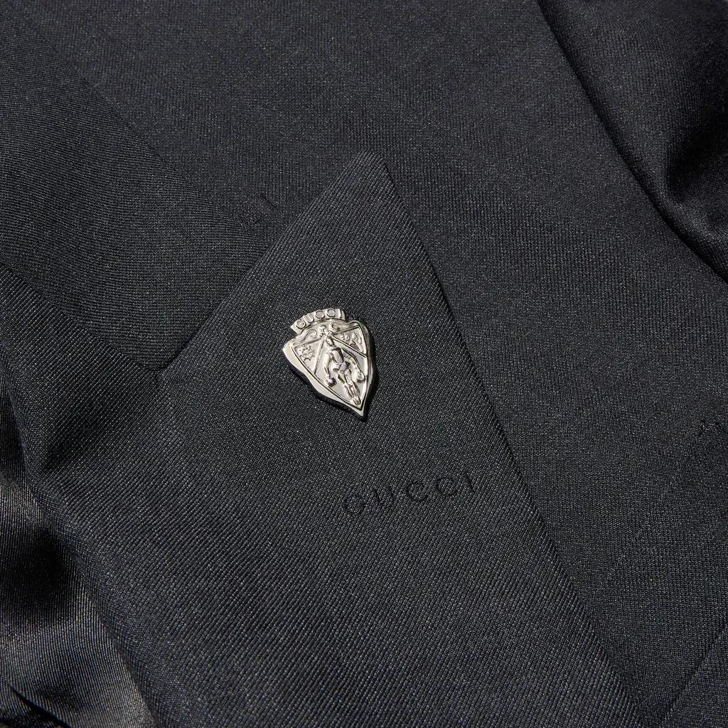 Wool Single-Breasted Jacket