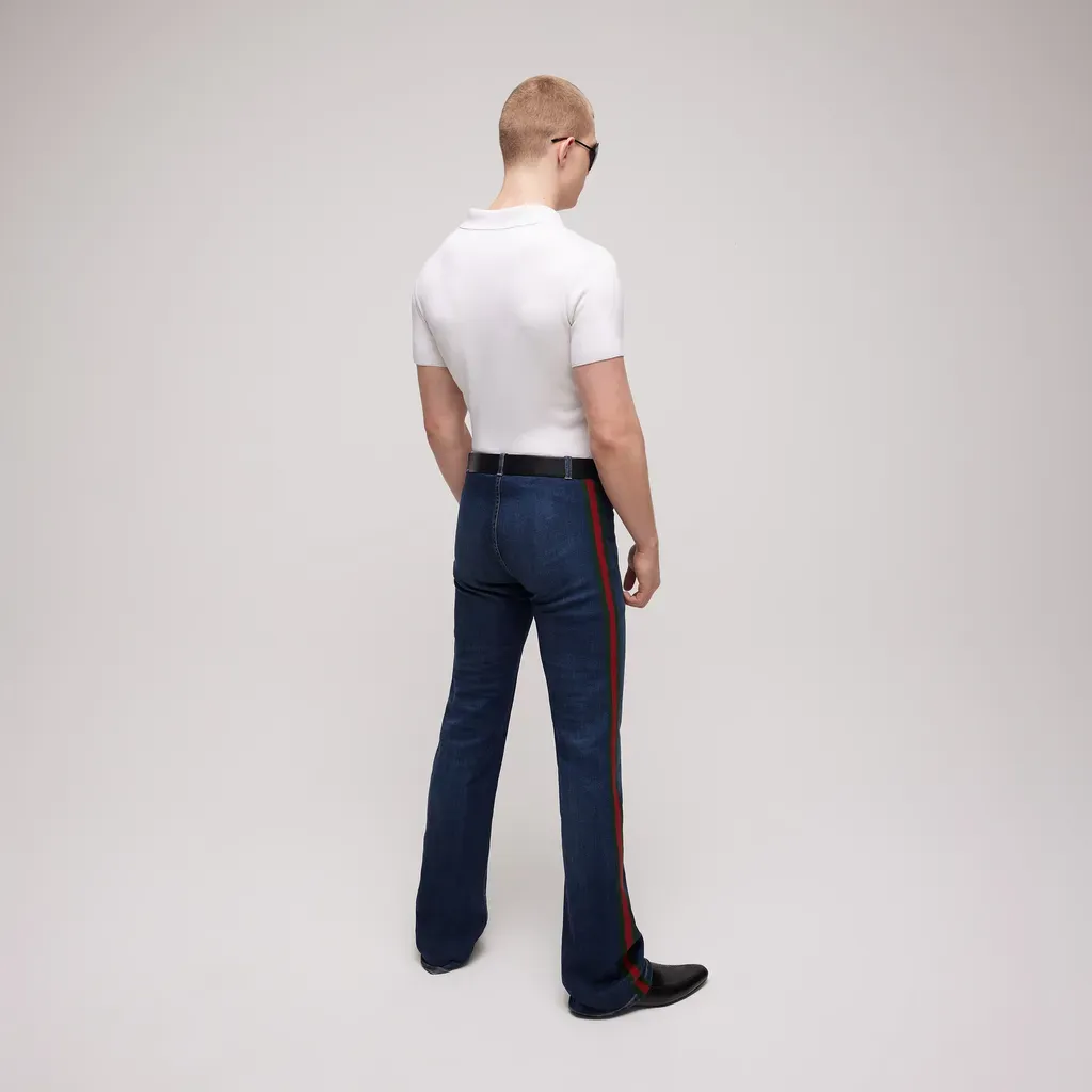 Silk Cotton Polo Shirt With Embroidery