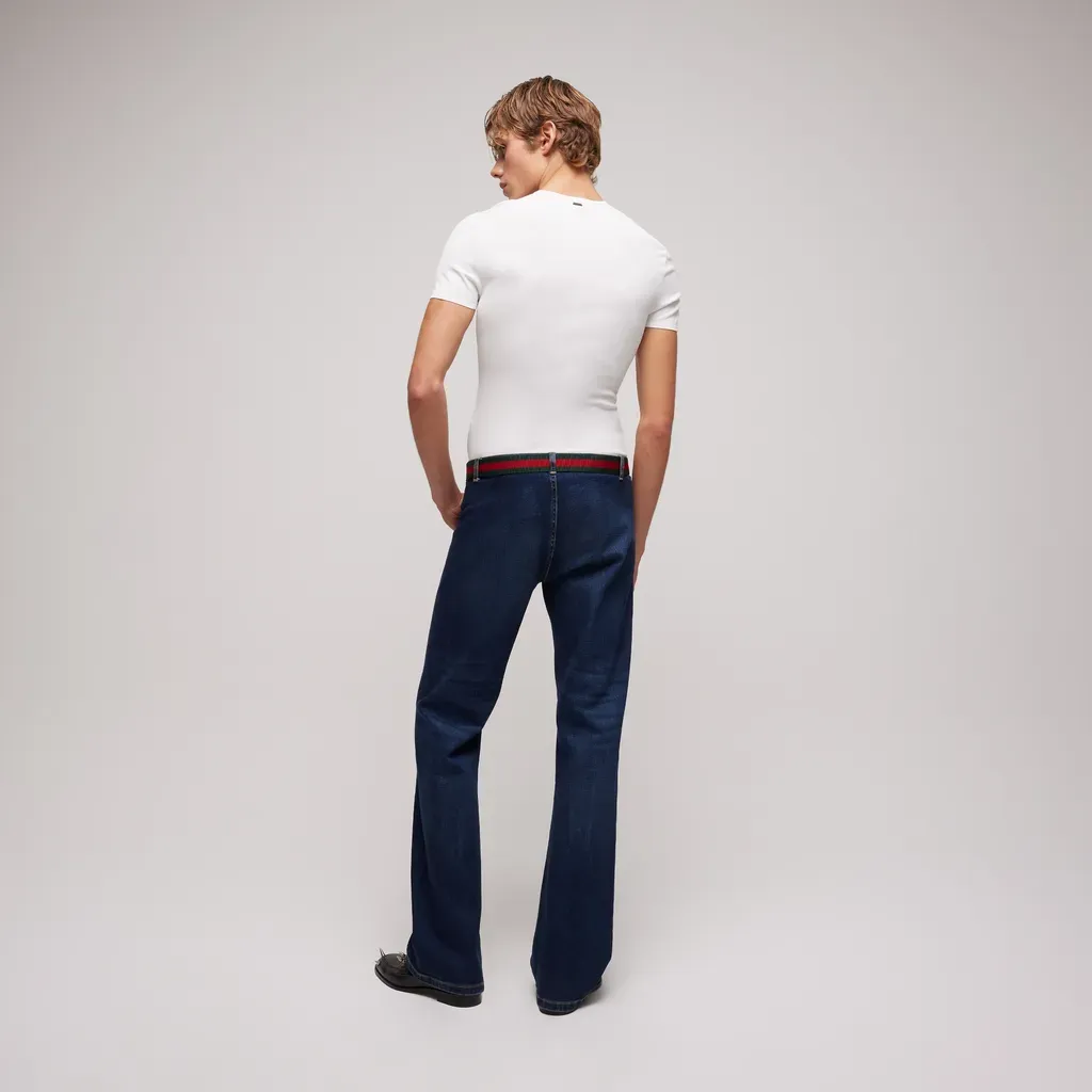 Technical Knit Fabric T-Shirt