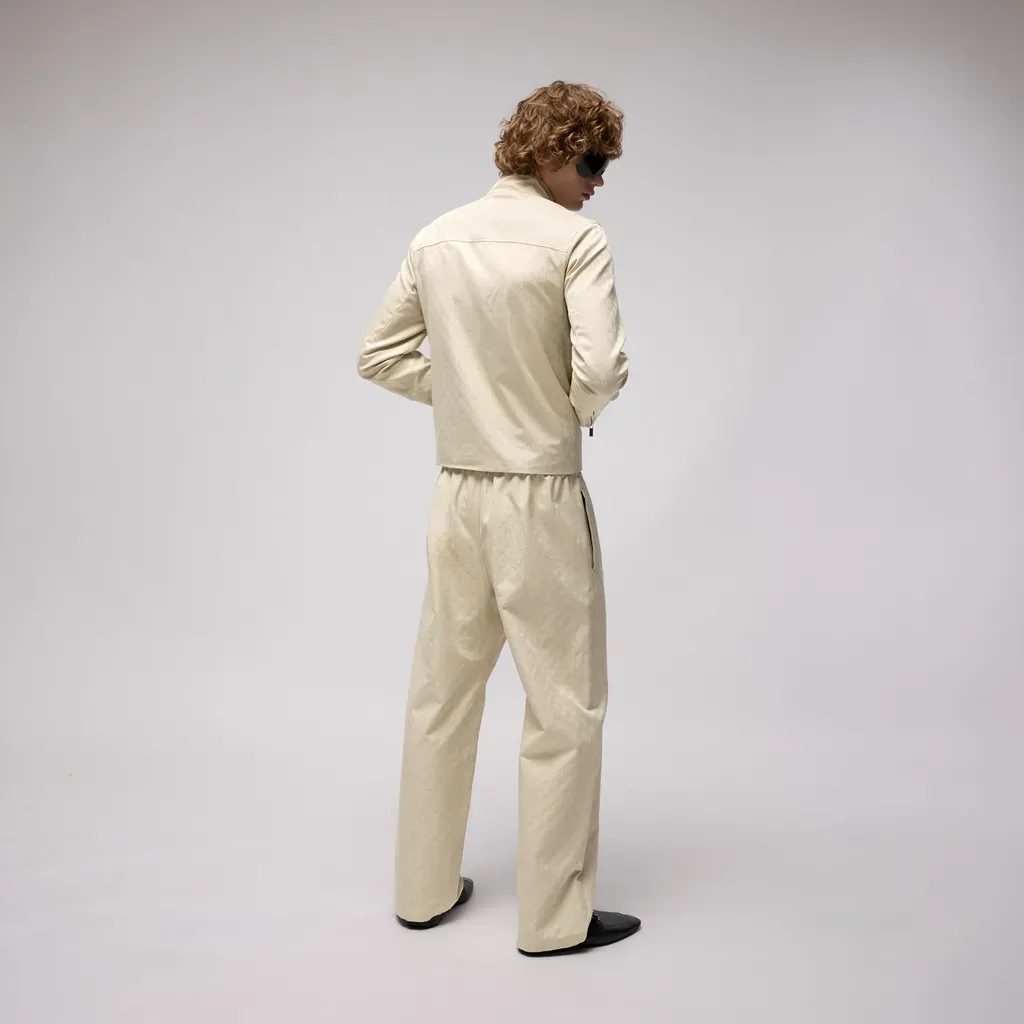 Gg Cotton Canvas Jacket