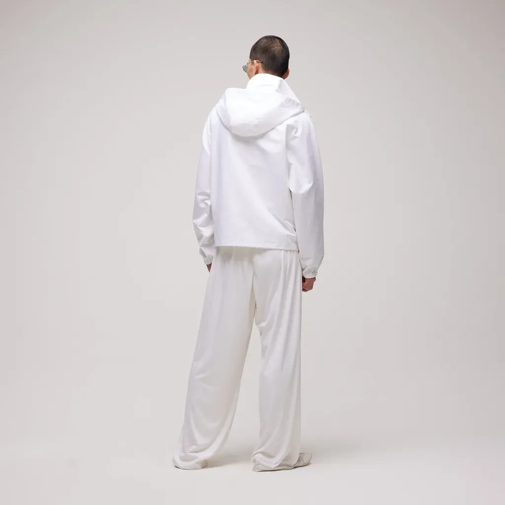 Compact Cotton Canvas Zip Jacket