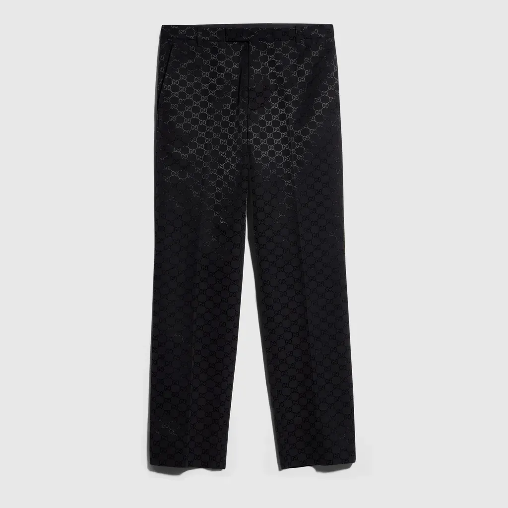 Gg Light Faille Pants