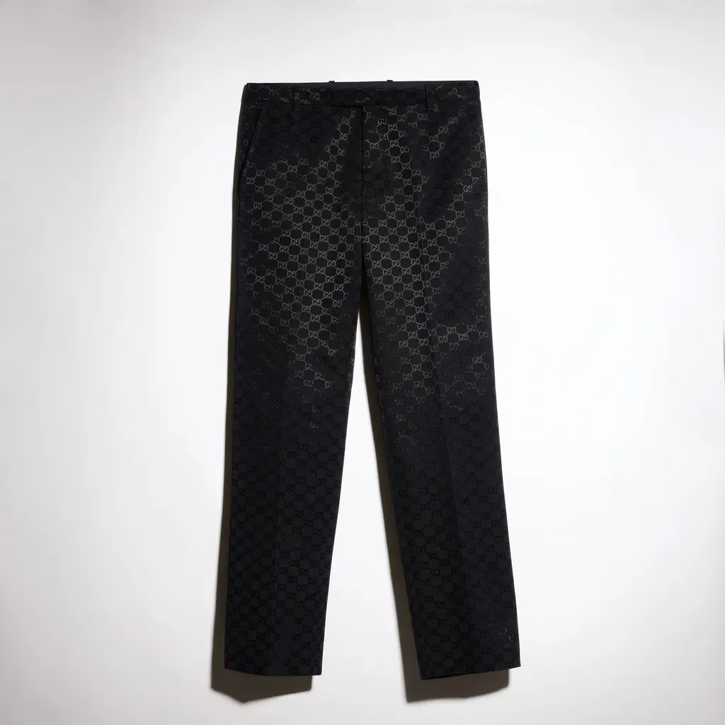 Gg Light Faille Pants