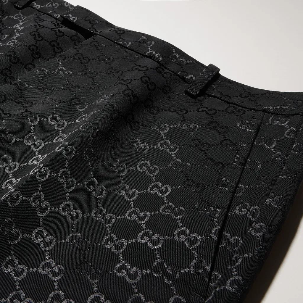 Gg Light Faille Pants