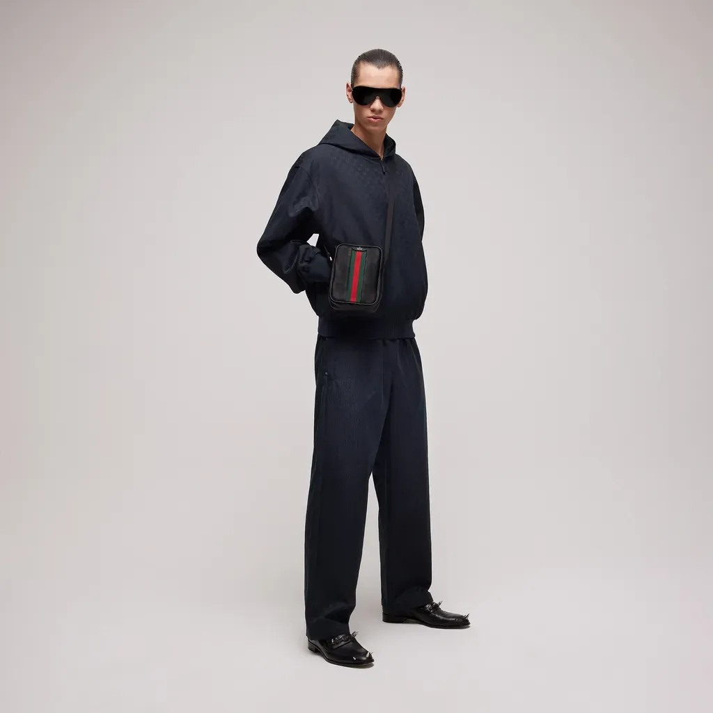 Gg Cotton Canvas Pants
