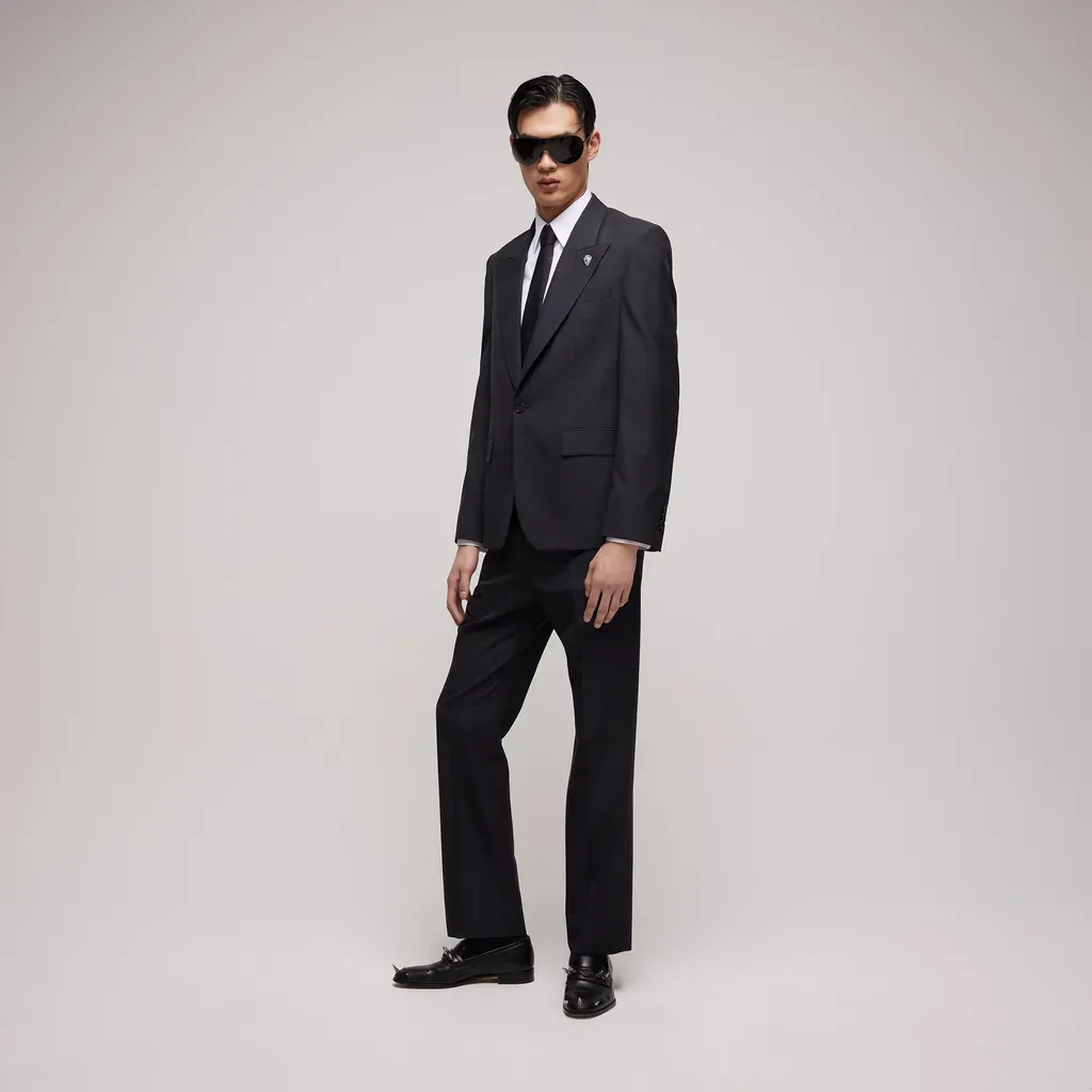Wool Pants With Gucci Fil Coupé