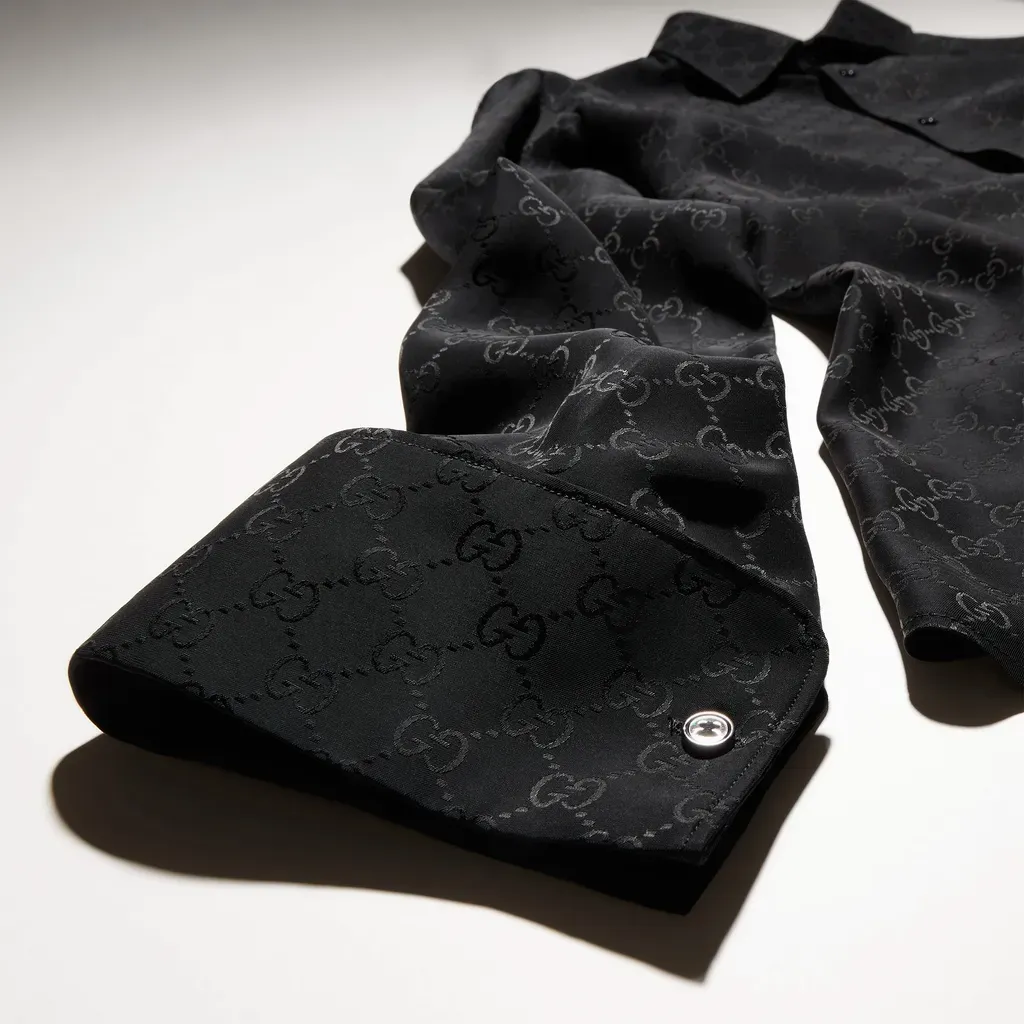 Gg Fluid Fabric Shirt