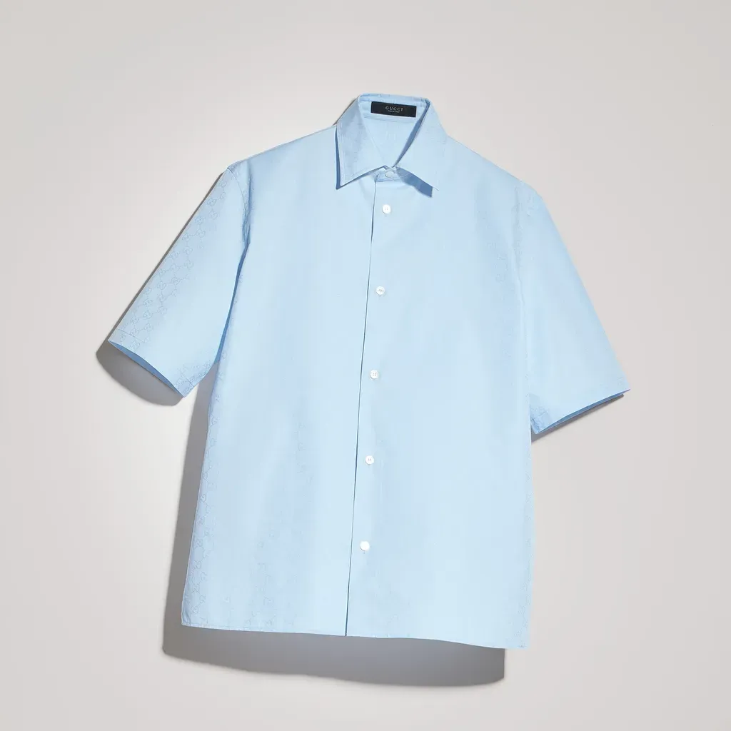 Gg Cotton Poplin Shirt