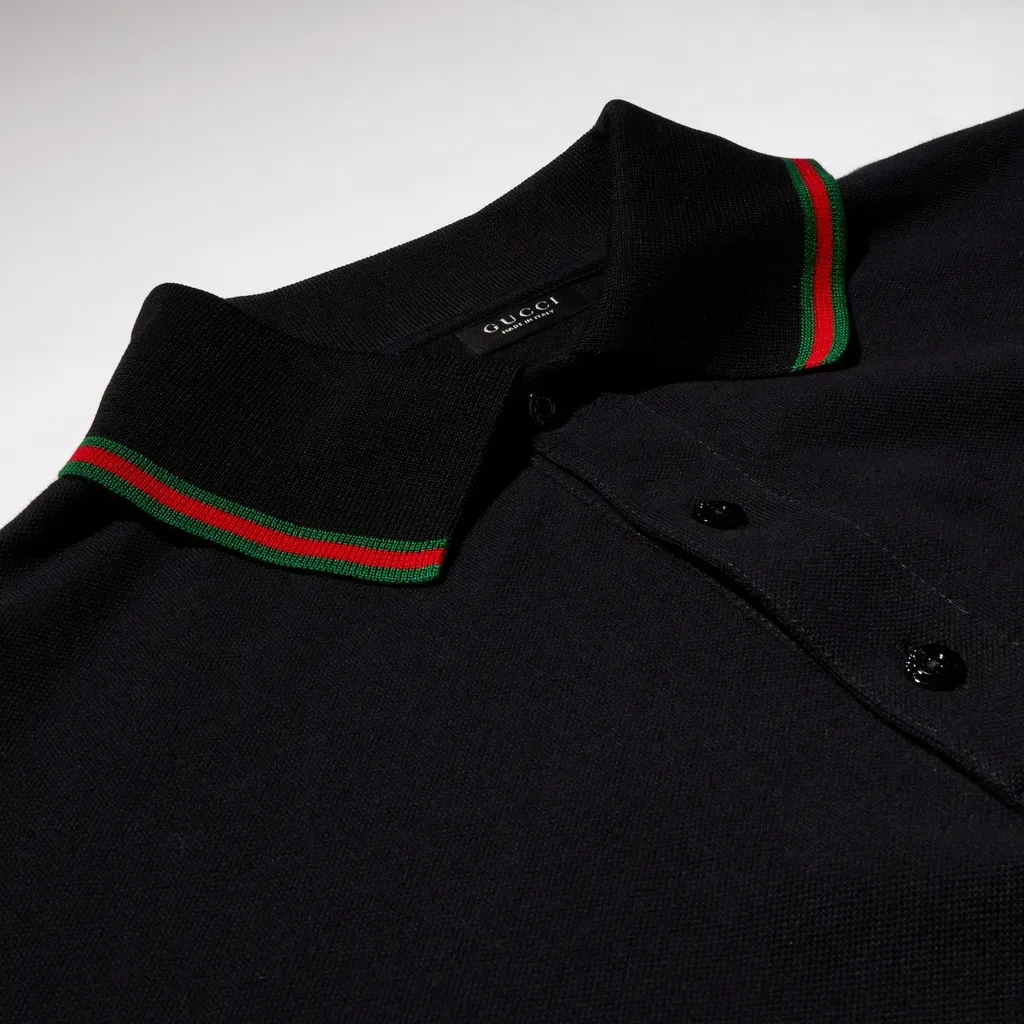 Cotton Jersey Piquet Polo Shirt
