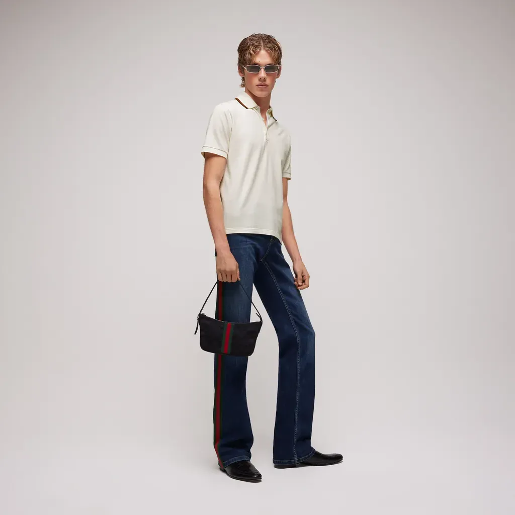 Cotton Jersey Piquet Polo Shirt
