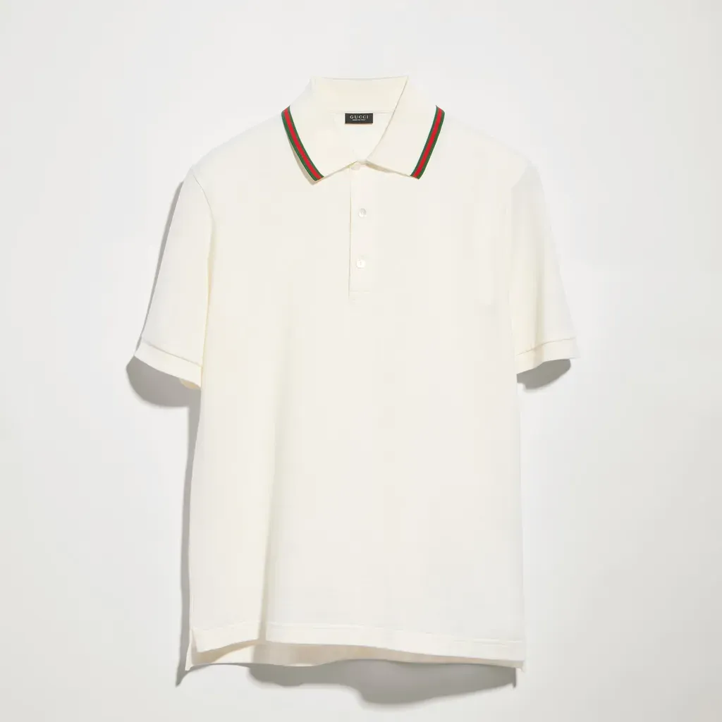 Cotton Jersey Piquet Polo Shirt