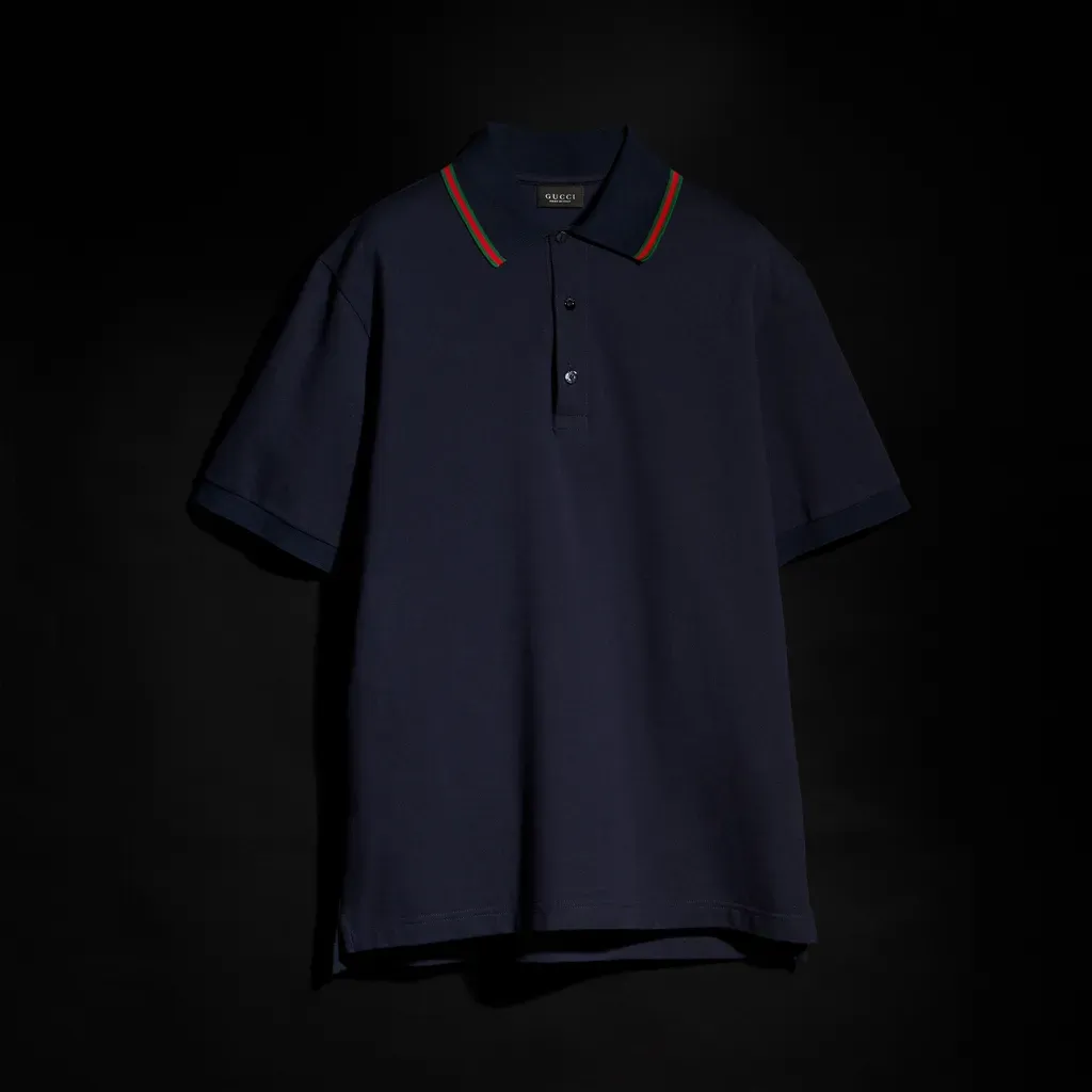 Cotton Jersey Piquet Polo Shirt