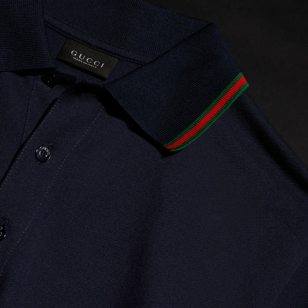 Cotton Jersey Piquet Polo Shirt