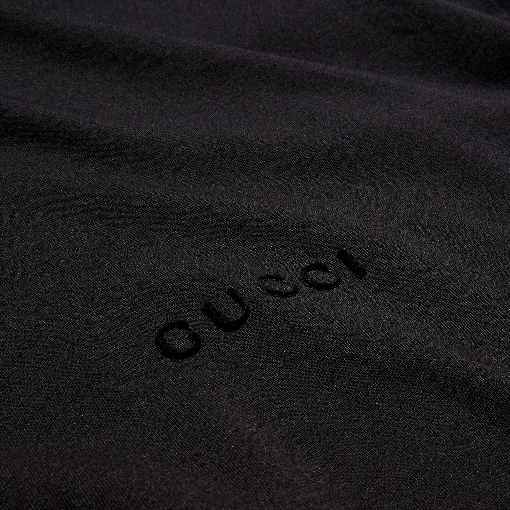 Cotton Jersey T-Shirt With Print