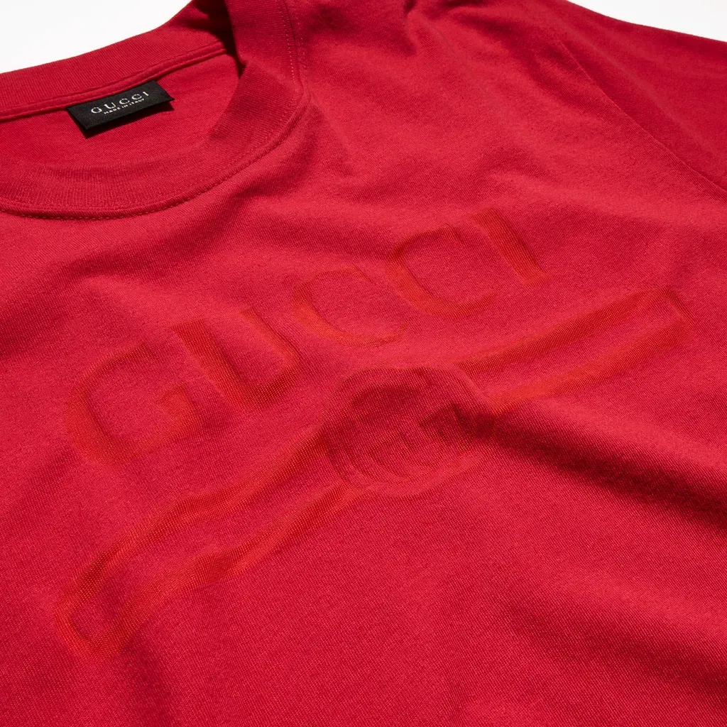 Cotton Jersey T-Shirt With Devoré Detail