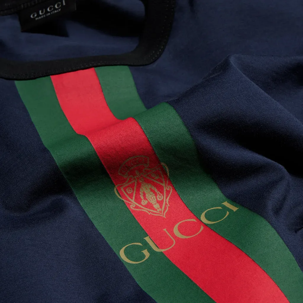 Cotton Jersey T-Shirt With Print