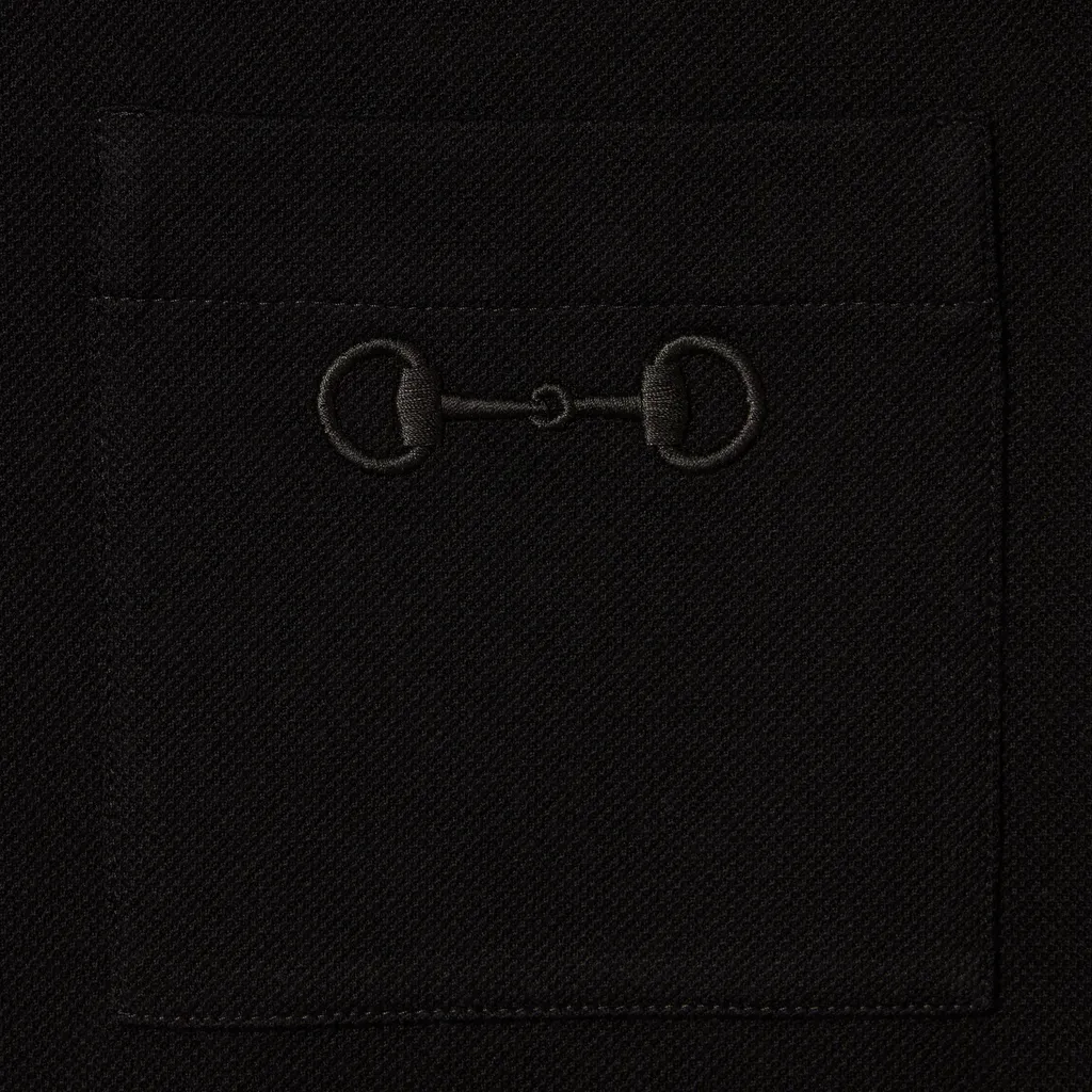 Cotton Piquet T-Shirt With Embroidery
