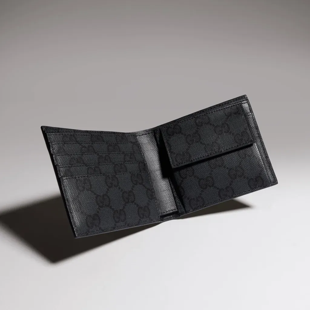 Coin Wallet With Metal Tag