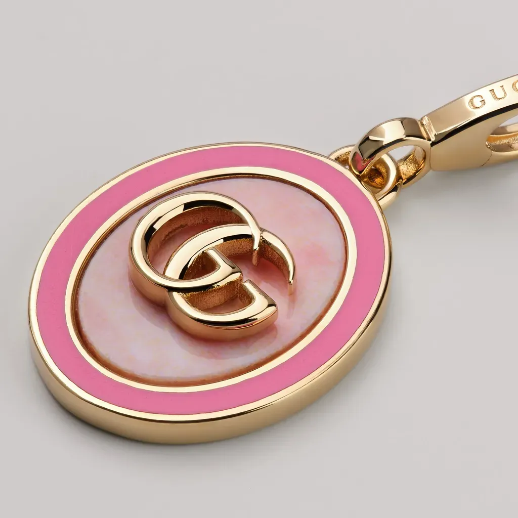 Double G Motif Charm