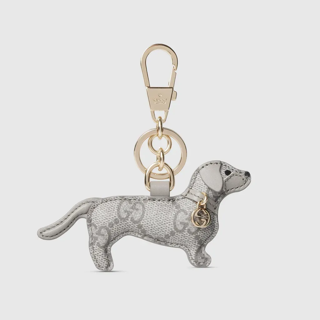 Dog-Shaped Bag Charm