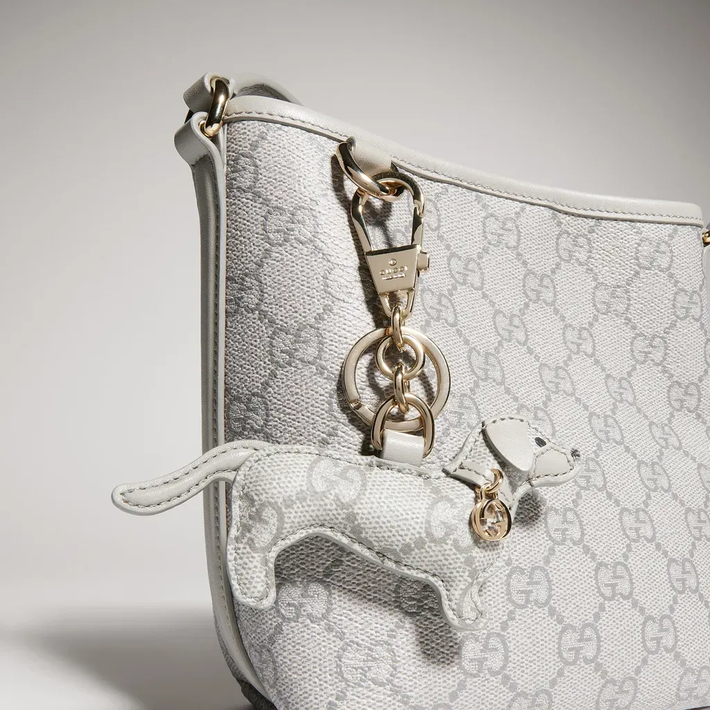 Dog-Shaped Bag Charm