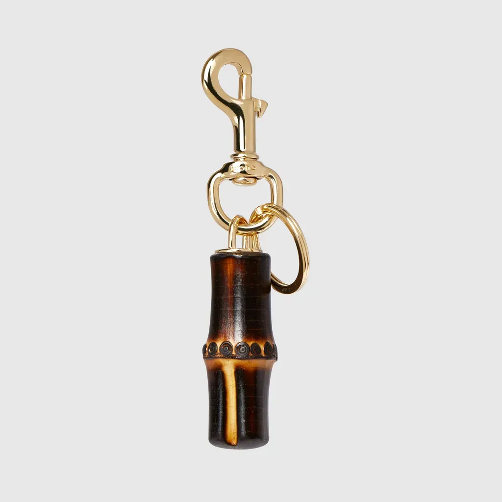 Bamboo Keychain