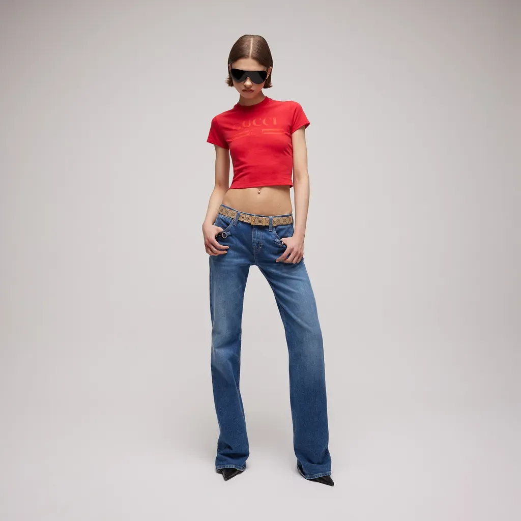 Belt With Squared Buckle