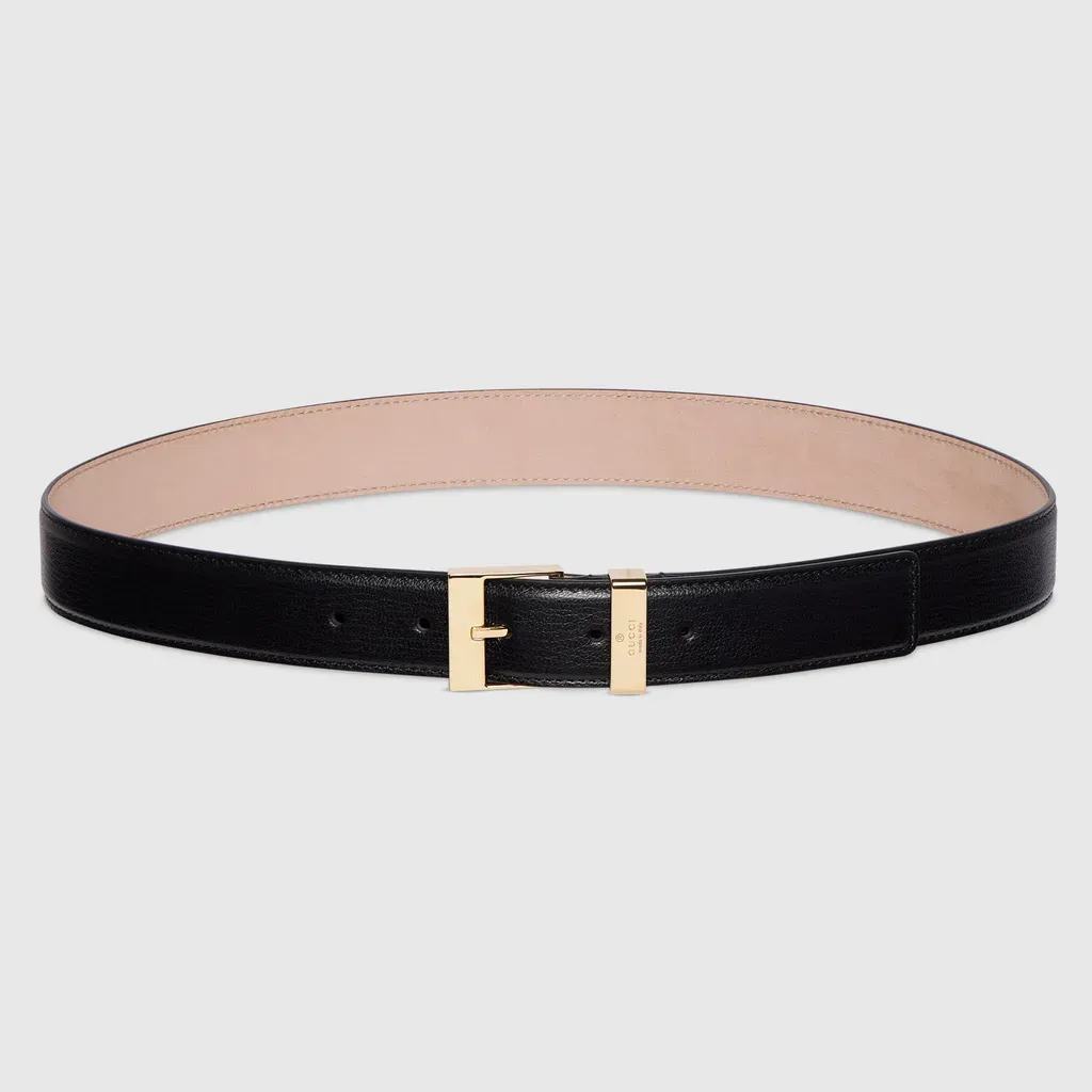 Belt With Squared Buckle
