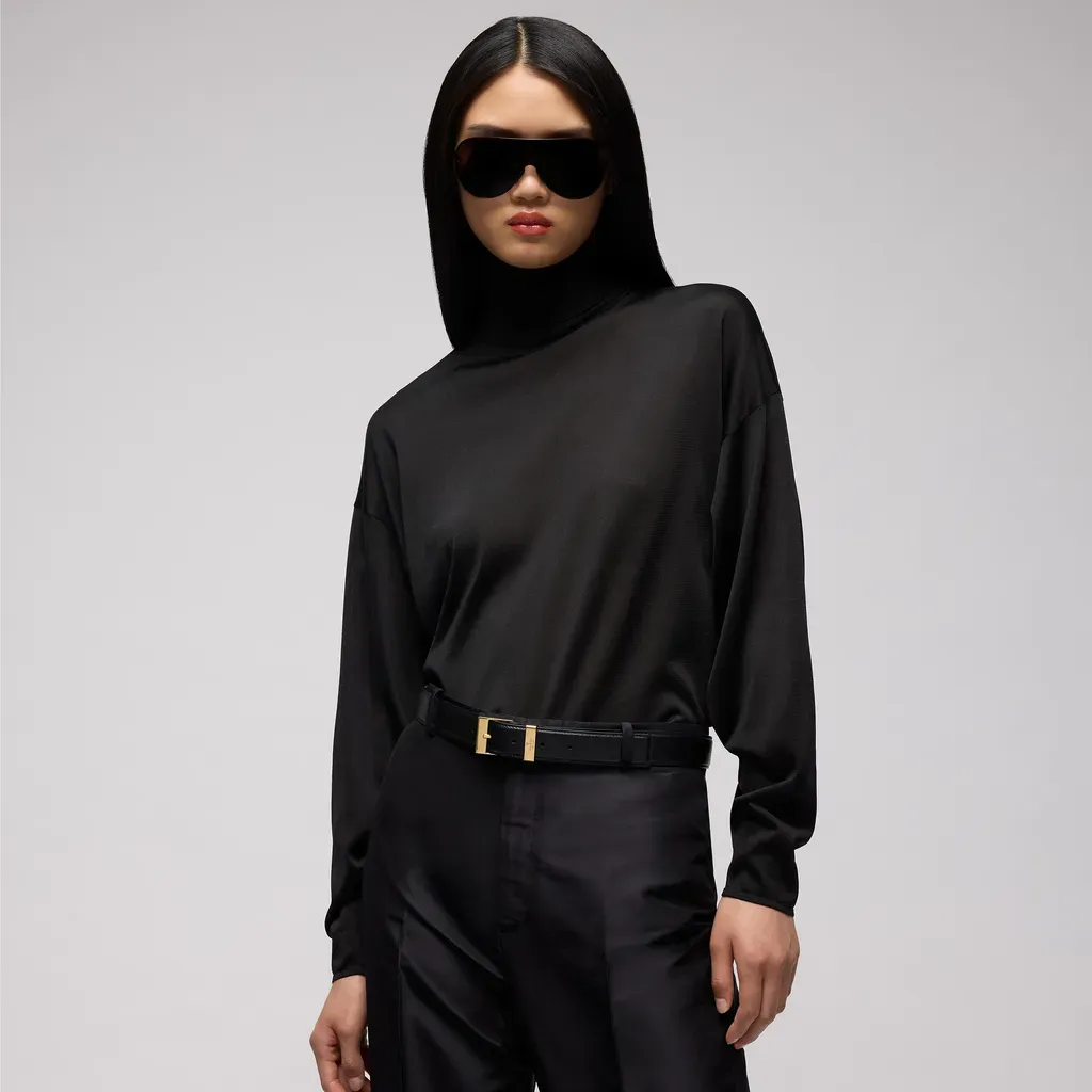 Belt With Squared Buckle