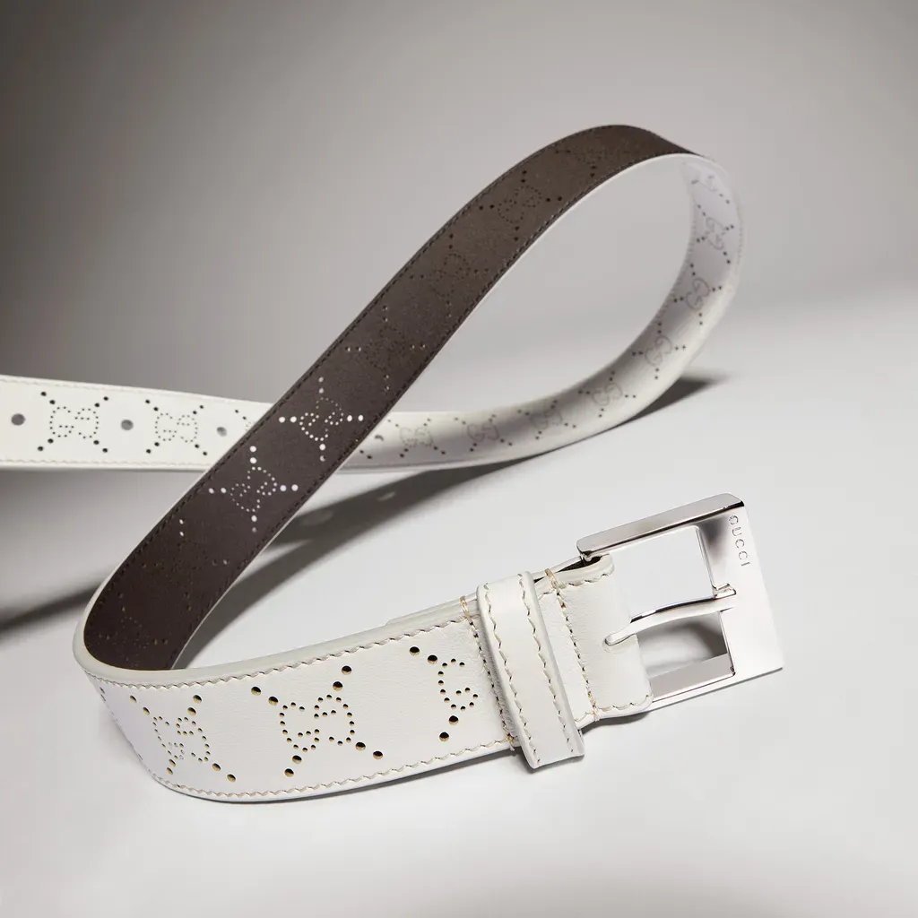Belt With Squared Buckle
