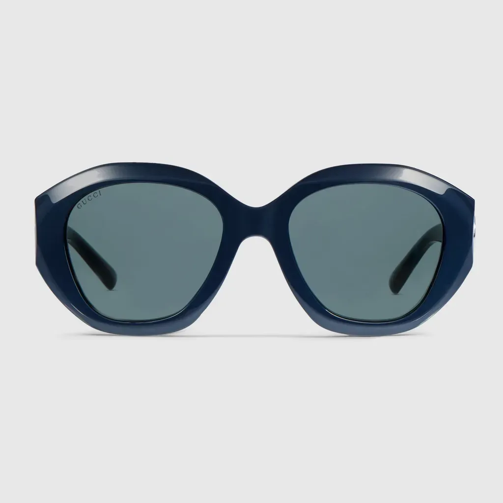 Geometric-Frame Sunglasses